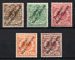 1897-99 New Guinea, German Colonies, Germany. MH, MLH, No gum (*), ...