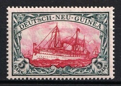 1900-01 5m New Guinea, German Colonies, Kaiser’s Yacht, Germany, ...