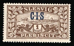 1920 1m Joining of Schleswig, Germany, Official Stamps, Signed. MH, ...