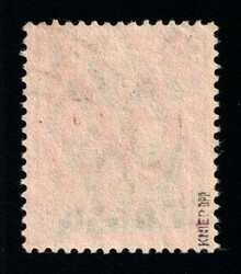 1920 60 on 30pf Danzig Gdansk, Germany, Double Overprint, Signed. ...