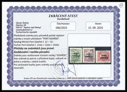 1926 Port Gdansk, Danzig Gdansk, Germany, Complete Set, Certificate. ...