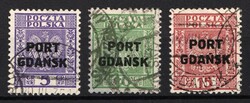 1934 Port Gdansk, Danzig Gdansk, Germany, Complete Set, Certificate. ...