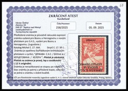 1918 2H Yugoslavia, Issued for Bosnia and Herzegovina, Inverted ...