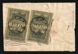 1923 AZERBAIJAN Cover of ordinary letter sent abroad from Baku to ...