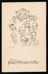 1917 Military Board, Ukrainian Sich Riflemen, Ukraine, Caricatures, ...