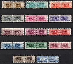 1949/54 Trieste, Italy, Zone A, Allied Military Government, Parcel ...