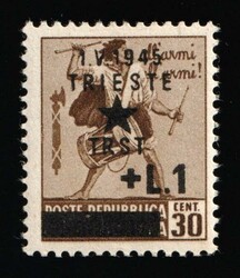 1945 1L, Venezia Giulia and Istria, Italy, Yugoslav Occupation, Issue ...