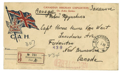 1920 (7 May) Canadian Siberian Expedition On Active Serivce ...