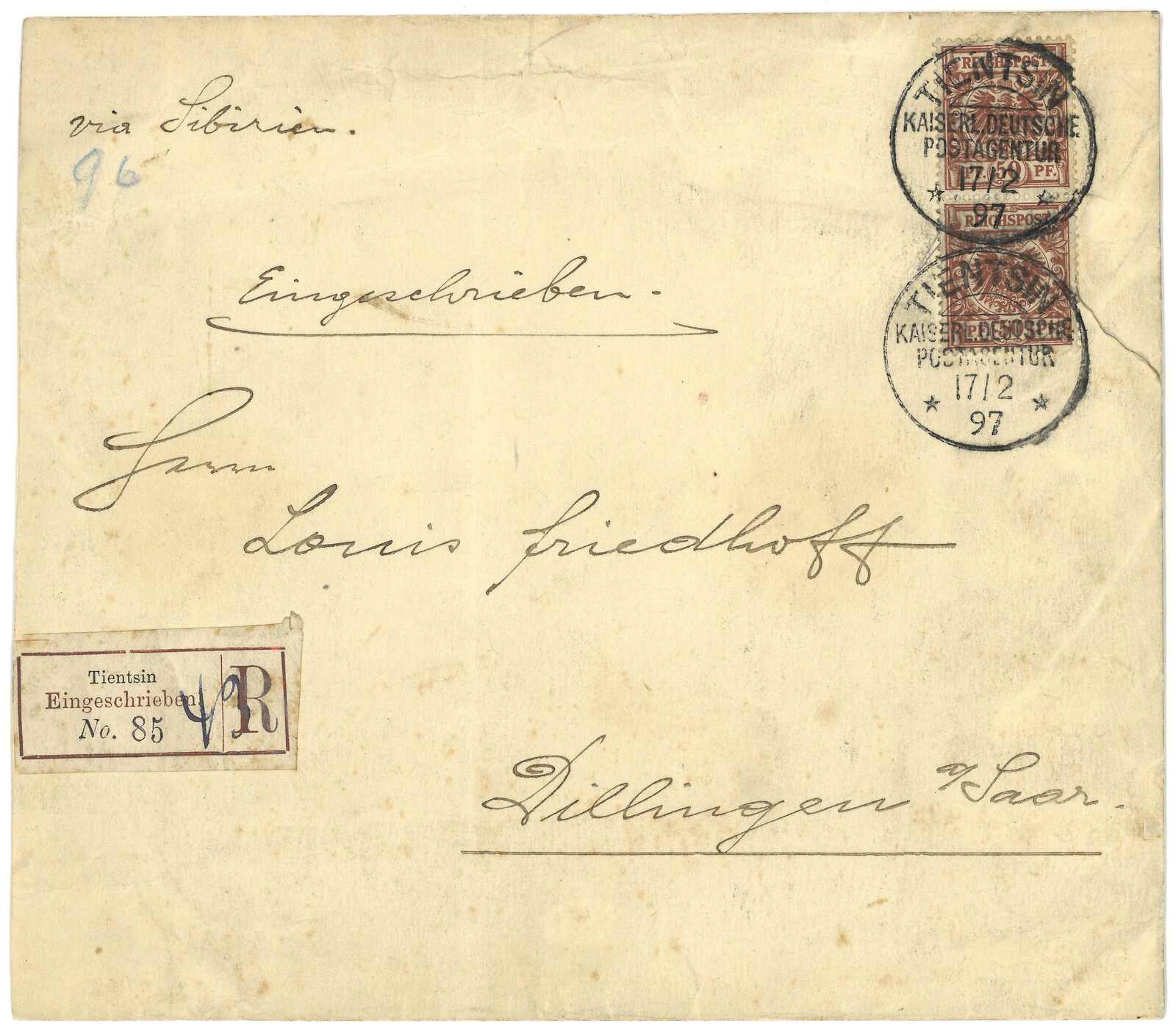 German PO Stamp Auctions