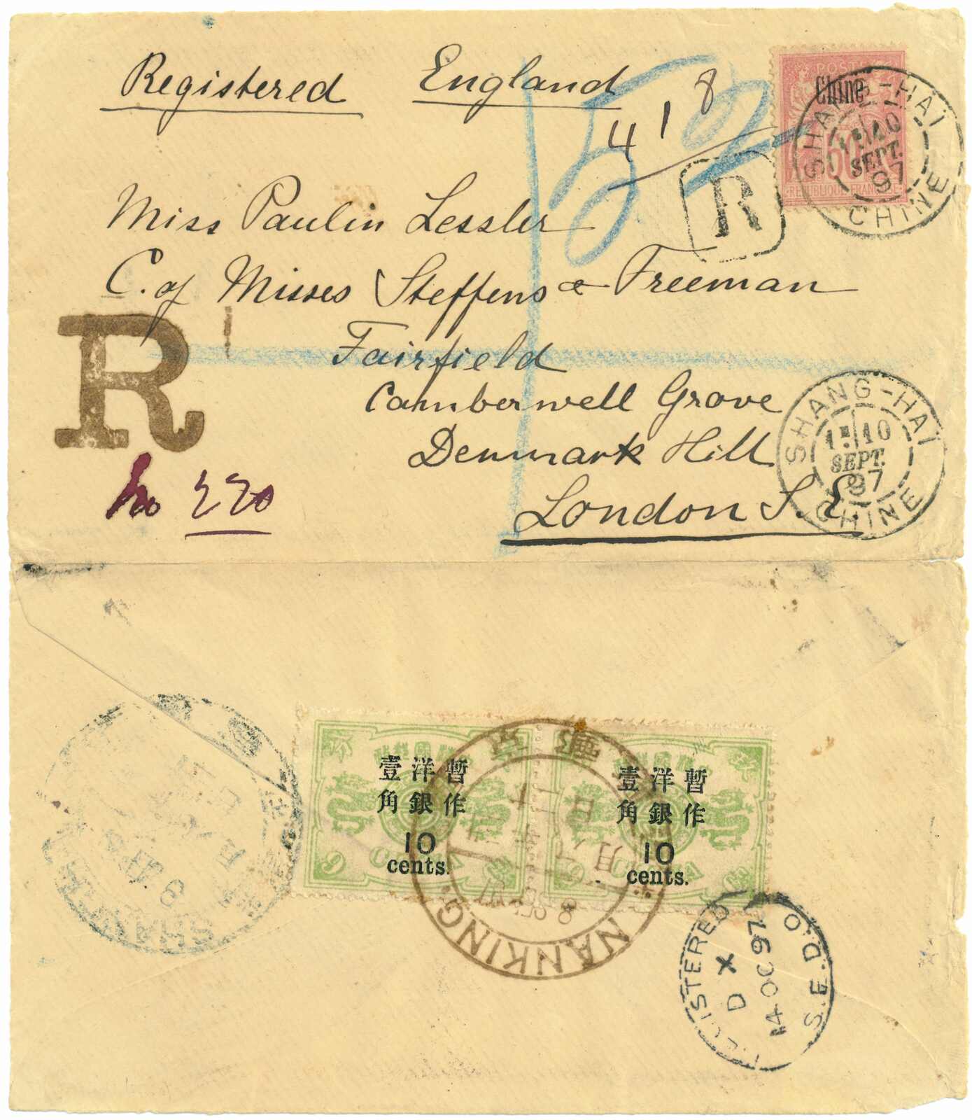 Lot 102 - Empress Surcharge Empress Surcharge - Ava Auctions Ltd. INAUGURAL AUCTION Lot 102 - Empress Surcharge Empress Surcharge - Ava Auctions Ltd. INAUGURAL AUCTION