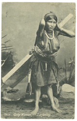 1907 (1 May) Picture postcard from Pharijong to USA, f.w. Indian ...