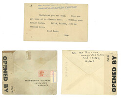 1940s a group of 3 British POW covers to Jinsen or Keijo POW camp, ...