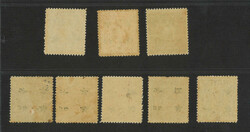 1942 Japanese occupied North China surch half value on Peking Print ...