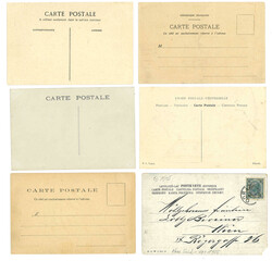A group of 6 Russo-Japanese War comic PPC, mostly unused ...