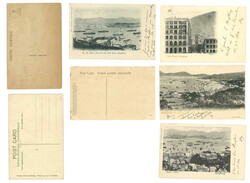 A group of 7 Hong Kong view picture postcards, depicting Victoria ...