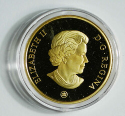2007 Canada 140th Anniv of Dominion of Canada gold $100. Royal ...