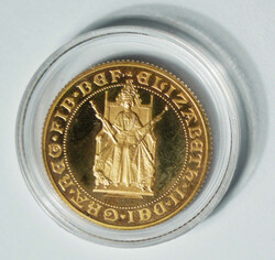 1989 Britain QEII "500th Sovereign Anniversary" gold Sovereign ...