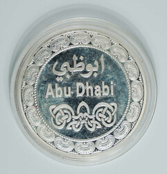 ND UAE Sheikh Zayed Grand Mosque silver medal. 39.9mm, 30.1g. ...