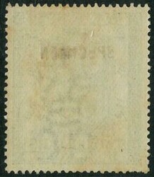 1890 QV $2 postal fiscal with Specimen overprint. Mint OG with minor ...