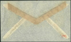 24-May-1943 Da Luz cover franked 8 stamps tied by Yuen Long cds, ...