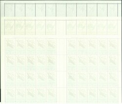 1975 HK Birds set of 3 complete sheet of 50,