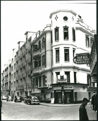 1950s large size press photo (24x20cm) showing junctions of Prat Ave ...
