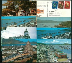 Small collection of Macau postcards used and unused showing different ...