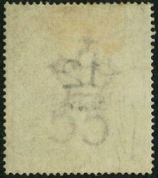 1882 QV postal fiscal 12c/$10 unused no gum. Fine