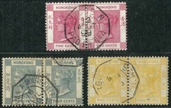 Group of 3 QV pairs all tied by Ligne N or Yokohama A Marseille ...