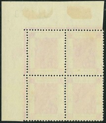 1954 QEII $2 corner block of 4 with Req. U14079. Fresh UM hinged on ...