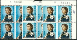 Group of 3 $1.3 corner block of 4. Req. A T and V. One block toning. ...