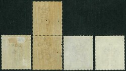 Small group of 5 QV 3c revenue. Values from 3c to $3. No gum or fault ...