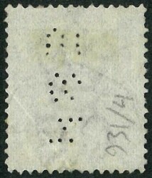 1863 QV 96c CC wmk tied by Poss An Paq N No 4 marking. VF