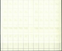 1977 HK Tourism complete sheet of 50 sets. UM fresh OG without usual ...