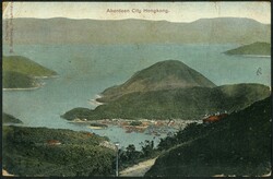 1912 picture postcard showing early Aberdeen city franked KGV 4c with ...
