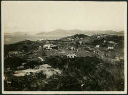1910-20s early real photo (14.5 x 10.5cm) showing Cheung Chau view. ...