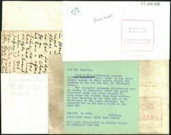 Small collection of early HK real photo better including 1960s Sir ...