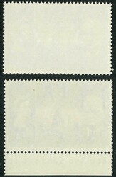 Hong Kong 1965 Churchill 10c and 50c showing red colour shift to left ...