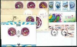 Hong Kong 2010-2020s non-GPO FDCs x7, better included Disneyland ...