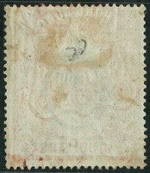Hong Kong 1903 KE $40. VFU with red seal chop. Scarce