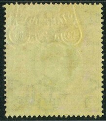 Hong Kong 1903 KE $50. VFU with red seal chop. Scarce