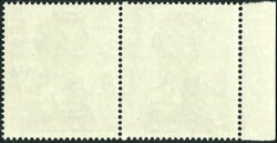 Hong Kong 1962 QEII $1.3 pair showing blue colour shift variety. VF UM