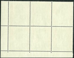 Hong Kong 1962 QEII $2 plate corner block of 4 with perf. shift ...