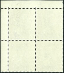 Hong Kong 1962 QEII $2 corner B/4 with Req V showing ochre shift up ...