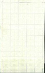 Hong Kong 1987 Costumes complete sheet of 50 sets. Matched number 233 ...