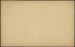 Hong Kong 1918 China BPO KGV 1.5c on 1c overprint postal card, unused ...