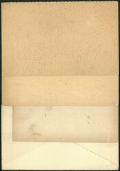 Hong Kong group of 4 QV and KE postal card and postal envelope. All ...