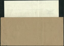 Hong Kong 1946 Victory set of 2 on unusual design FDC. With content. ...