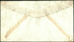 Hong Kong 1953 Coronation unusual design FDC. Franked strip of 4 10c. ...