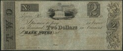 1840s Ohio Currency, Elyria $2 store script. UNC